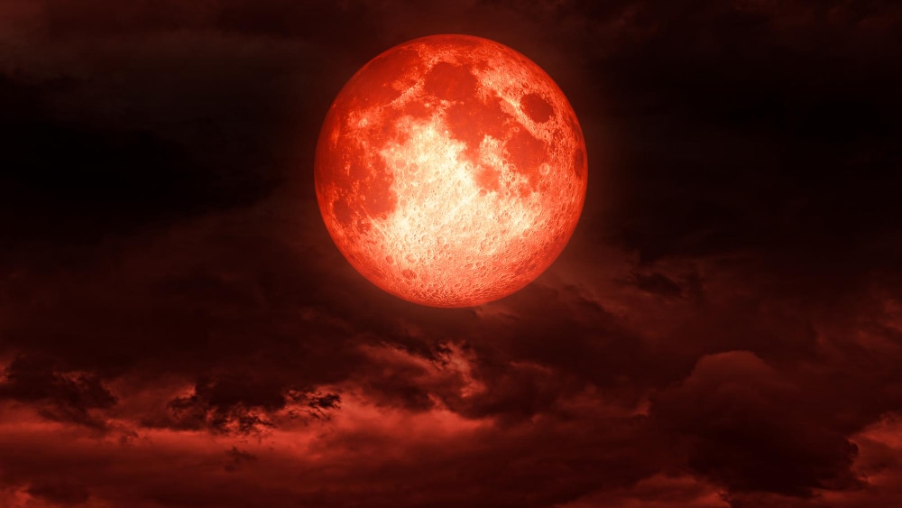 Ritual del eclipse de luna de sangre en Escorpio mayo 2022