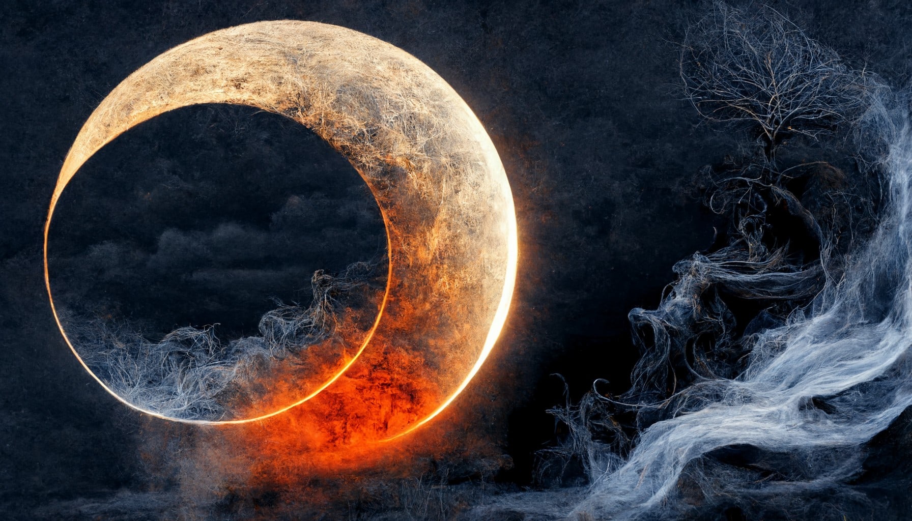 Ritual del Eclipse de Luna Nueva Solar de Escorpio Octubre 2022