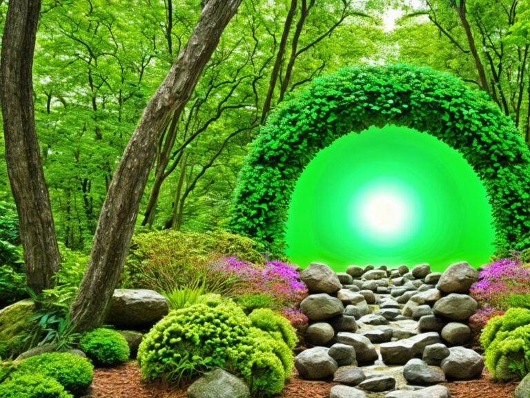 Significado espiritual del color verde