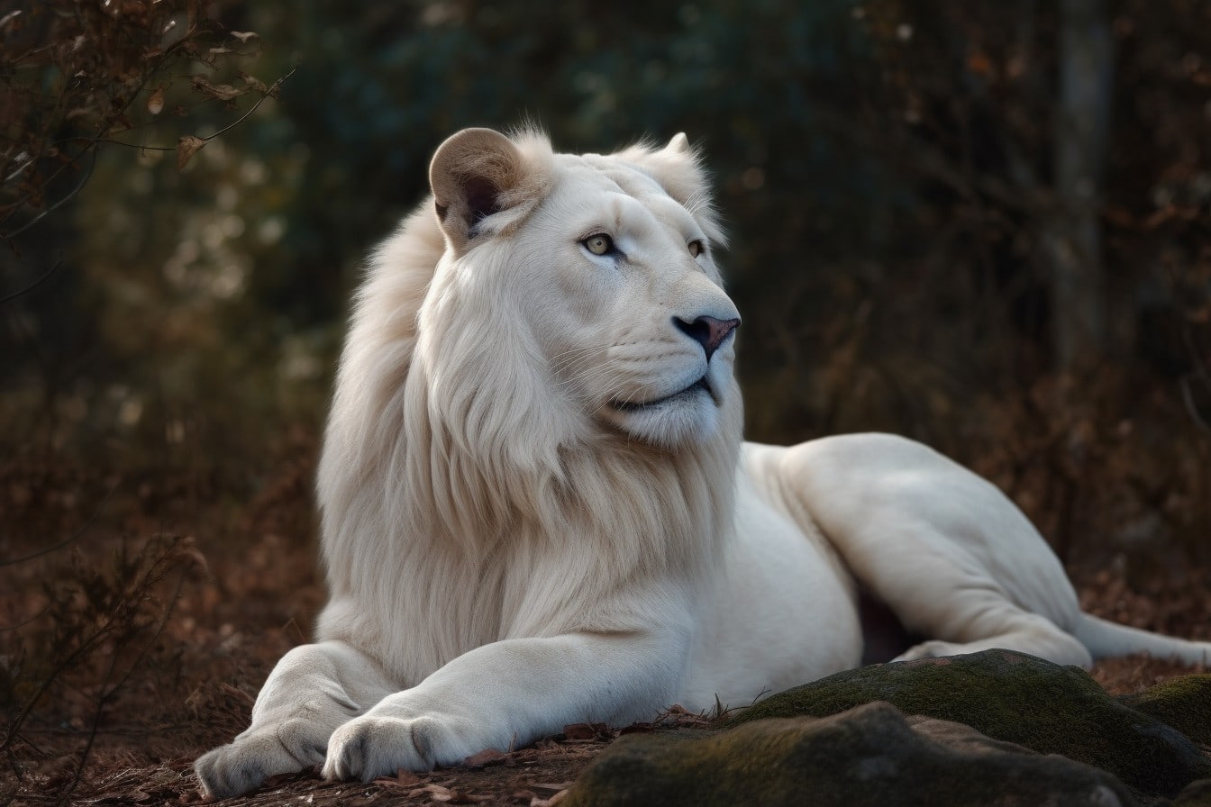 El fascinante significado espiritual detrás del majestuoso león blanco | Soy Espiritual