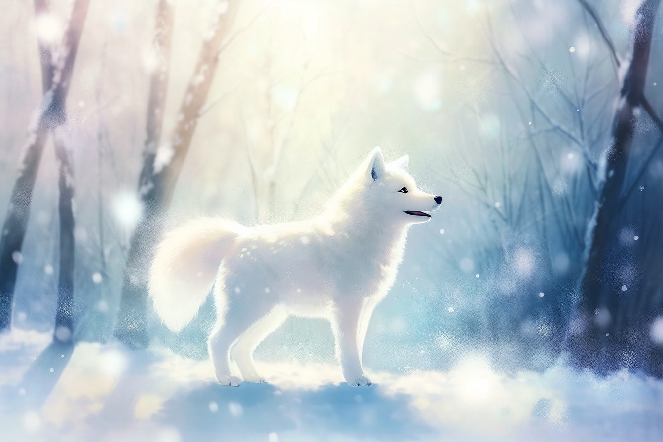 El perro blanco: descubre el significado espiritual de este fiel compañero | Soy Espiritual