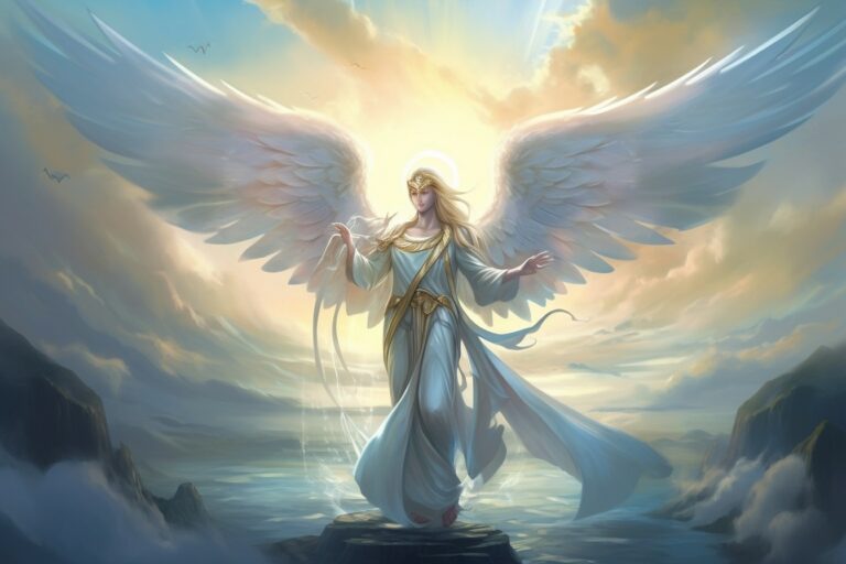 Zakzakiel – ángel Del Séptimo Cielo Que Registra Las Buenas Acciones