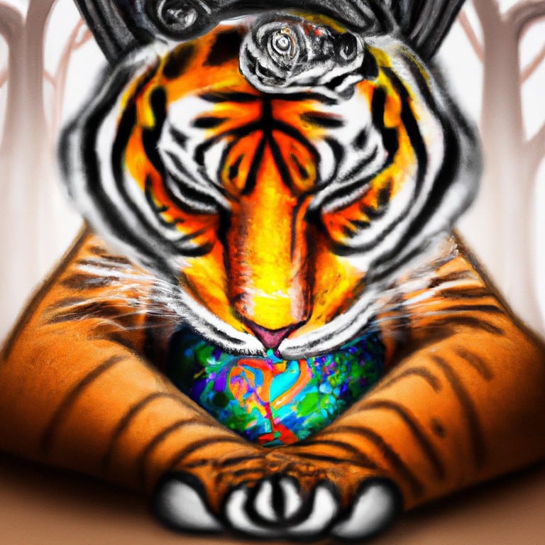 El significado espiritual del tigre: Una conexión con la fuerza interior