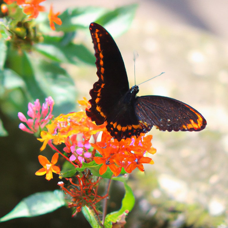 Mariposa Negra y Naranja: Descubre el Fascinante Significado Espiritual Detrás de Sus Colores