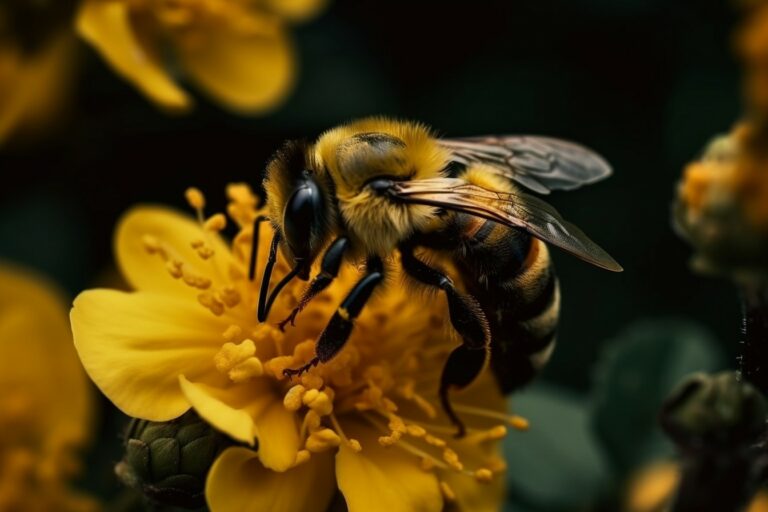 Significado Espiritual del Abejorro Amarillo con Negro