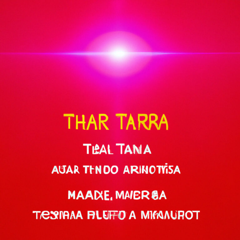 Descubre el poder transformador de Tara Roja con este mantra