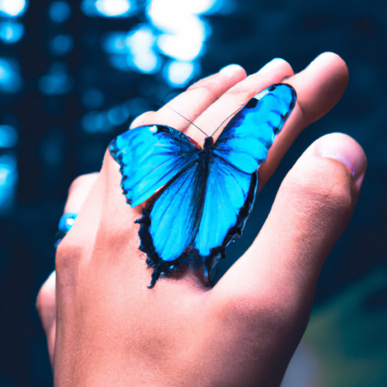 El Secreto de la Mariposa Azul: Descubre su Poderoso Significado Espiritual en tu Vida