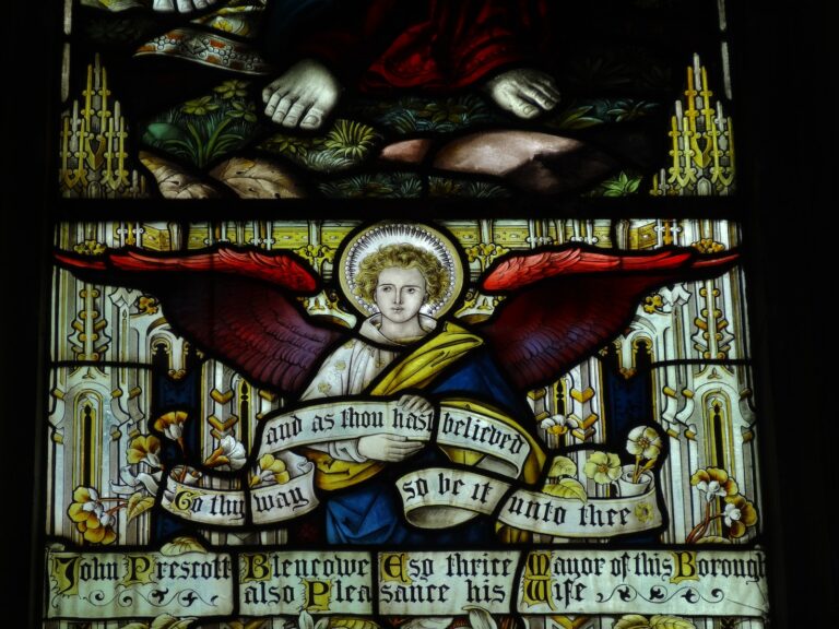 Stained Glass in a Church