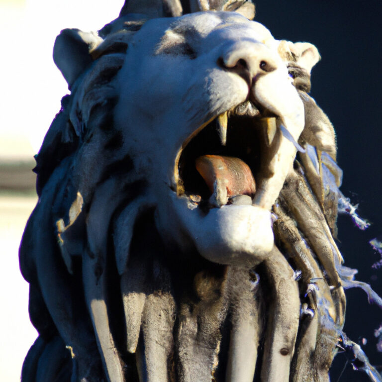El león como símbolo de poder y liderazgo en el mundo animal | Explorando el simbolismo del león en la cultura de los animales de poder.
