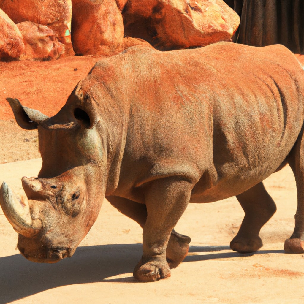 el poderoso simbolismo del rinoceronte descubre su significado como animal de poder