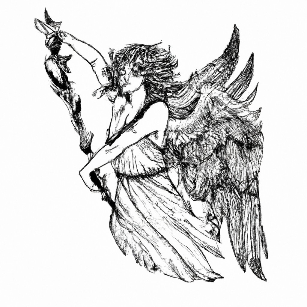 radueriel angel que puede crear otros angeles y supervisa los archivos