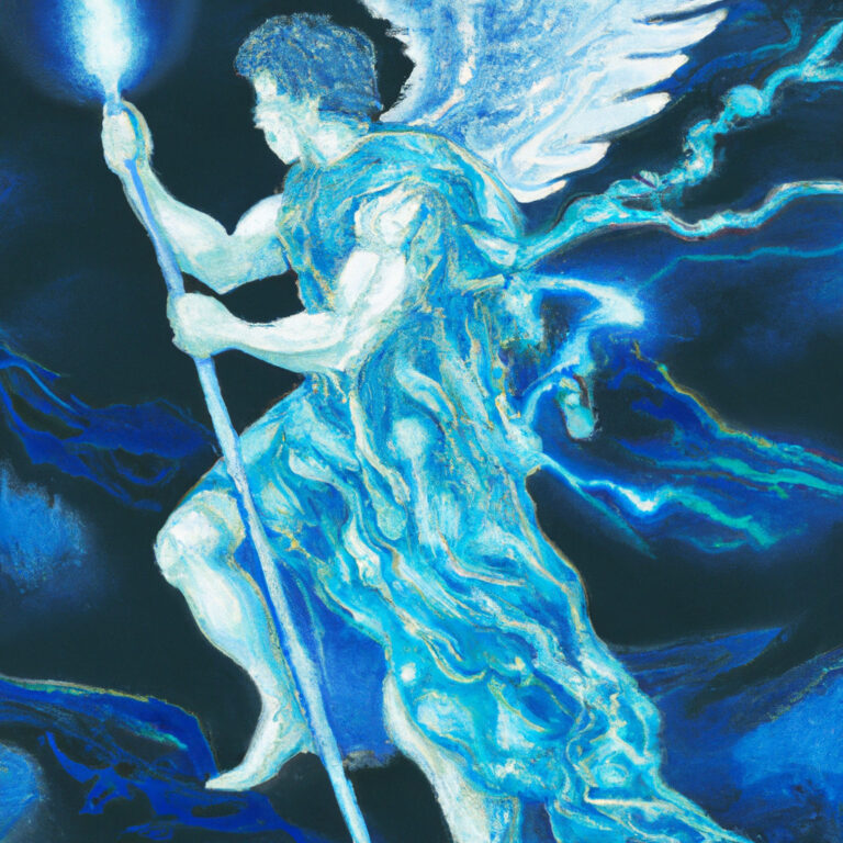 Tzadkiel – ángel De La Justicia Y Guardián De Las Puertas Del Viento Del Este