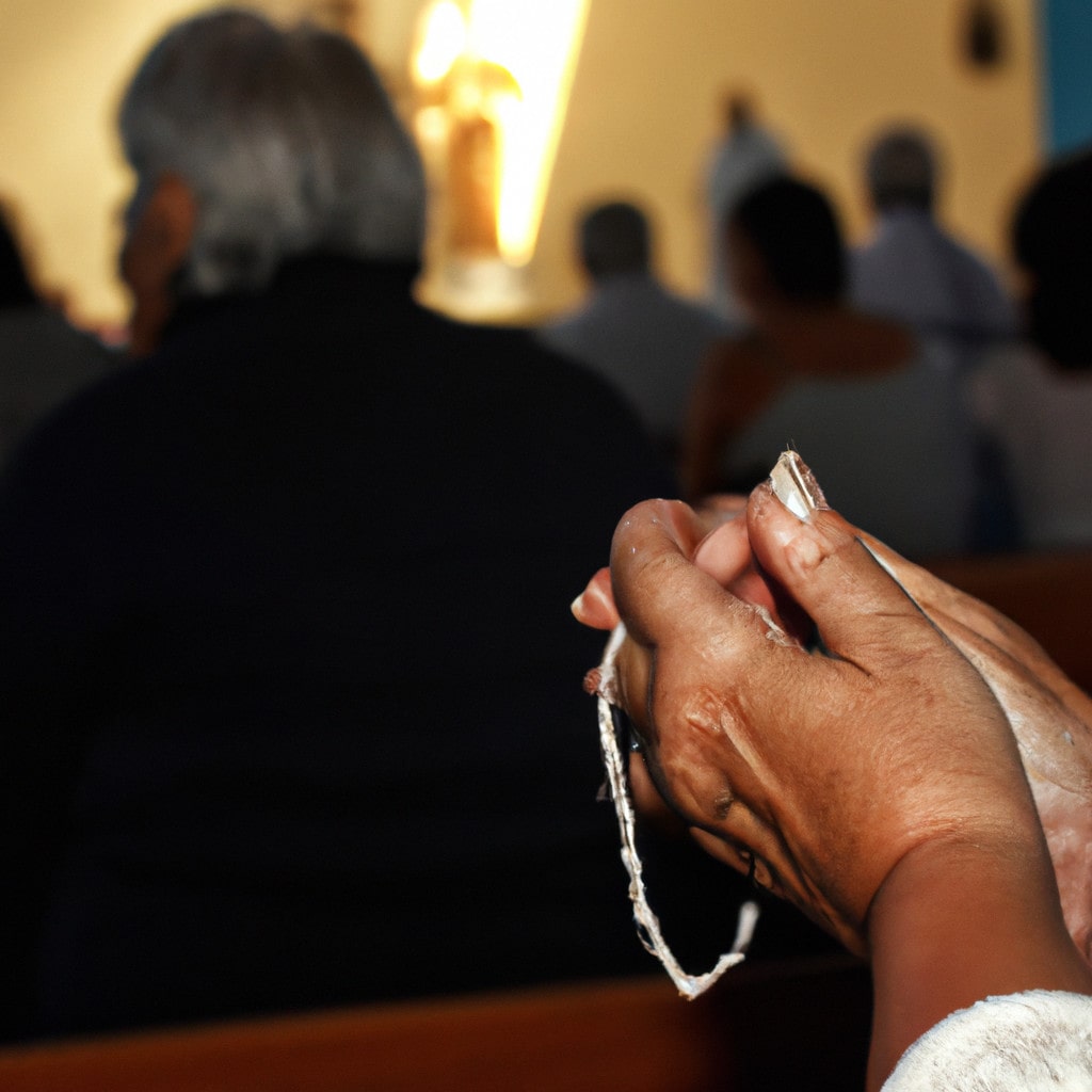 finalizando el rosario con fe una oracion milagrosa para cerrar nuestro encuentro espiritual con el senor