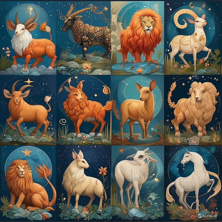 El Animal de Cada Signo del Zodiaco: ¿Cuál Representa Tu Energía?