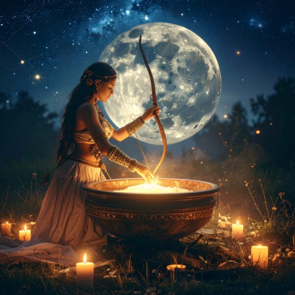 Ritual de Luna Llena en Sagitario 11 Junio 2025