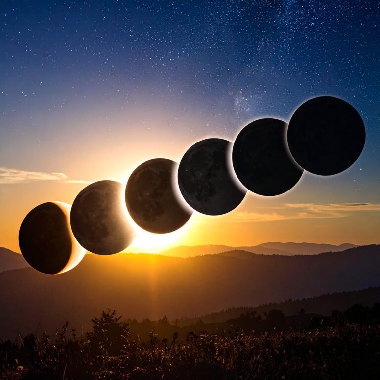 Septiembre contiene una potente serie de eclipses