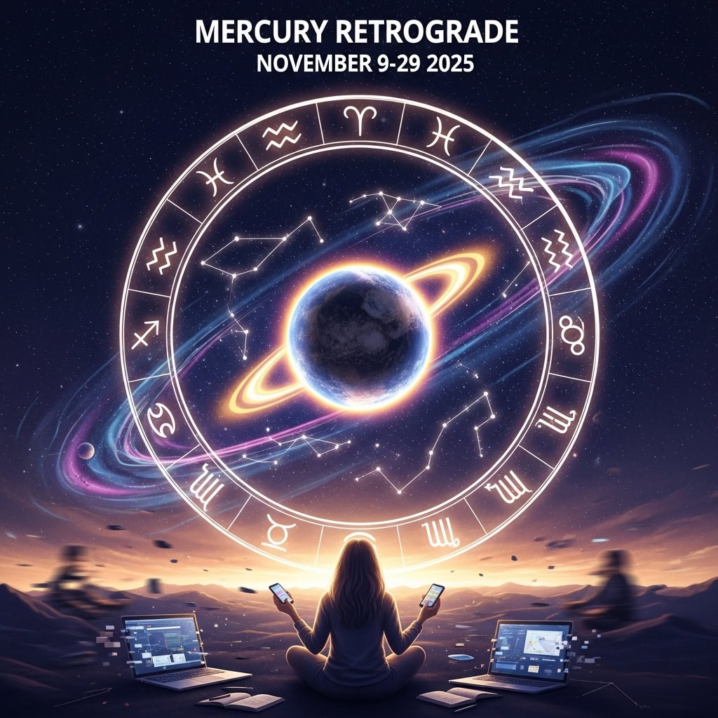 ¡ALERTA CÓSMICA! ESTE MERCURIO RETRÓGRADO DEL 9 AL 29 DE NOVIEMBRE PUEDE DESTRUIR TUS PLANES… O REESCRIBIR TU DESTINO | Soy Espiritual