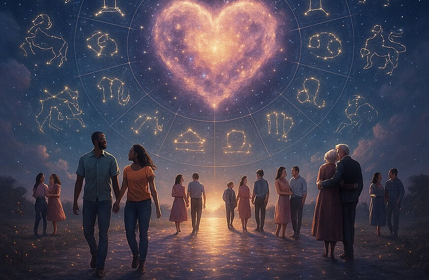 ¡EL AÑO EN QUE NADIE SE ESCAPA DEL AMOR! ASÍ TE SACUDIRÁ EL CORAZÓN EN 2026 SEGÚN TU SIGNO