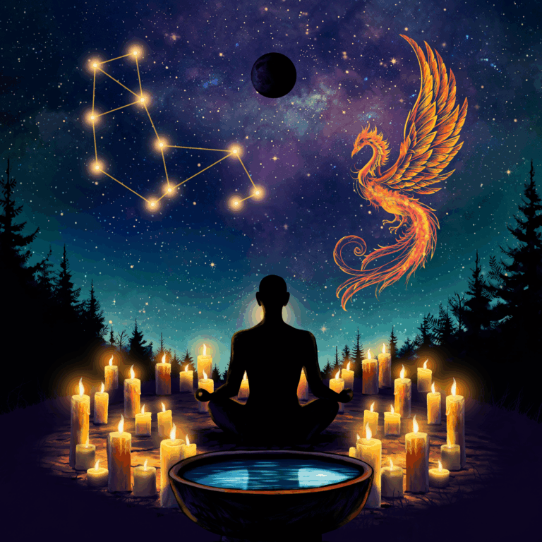 Ritual de luna nueva en escorpio 20 noviembre 2025: la noche en la que renaces desde tu oscuridad