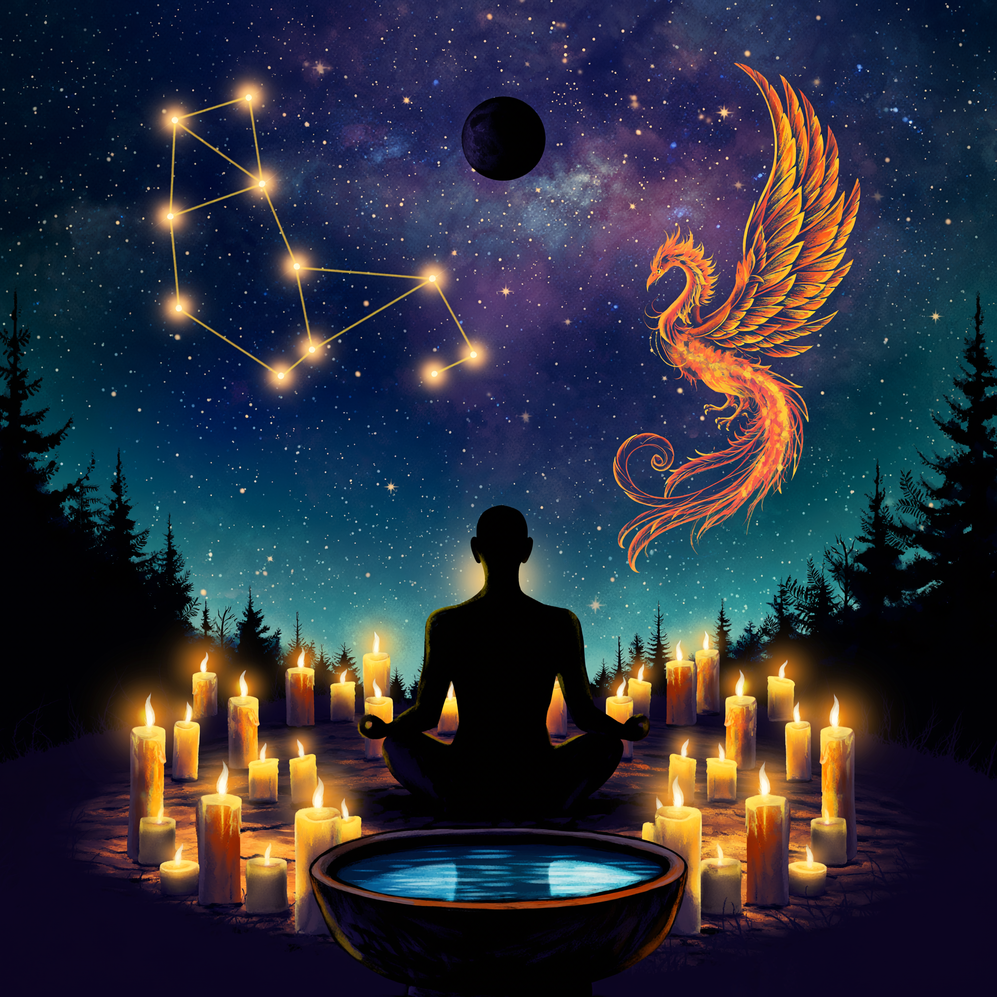 Ritual de luna nueva en escorpio 20 noviembre 2025: la noche en la que renaces desde tu oscuridad | Soy Espiritual