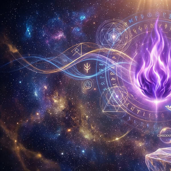 ¿Cómo hablar con San Germain usando la llama violeta?