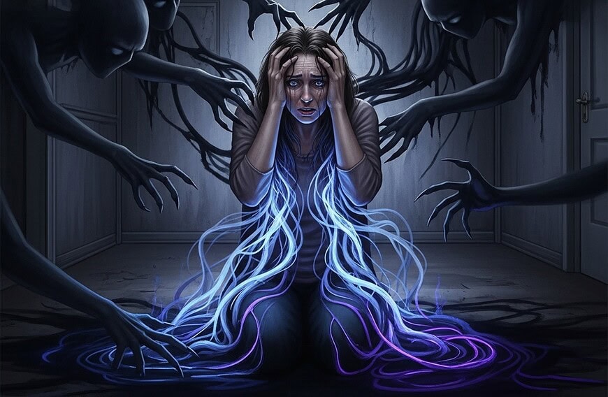 Síntomas de que te están robando tu paz mental: ataques energéticos silenciosos