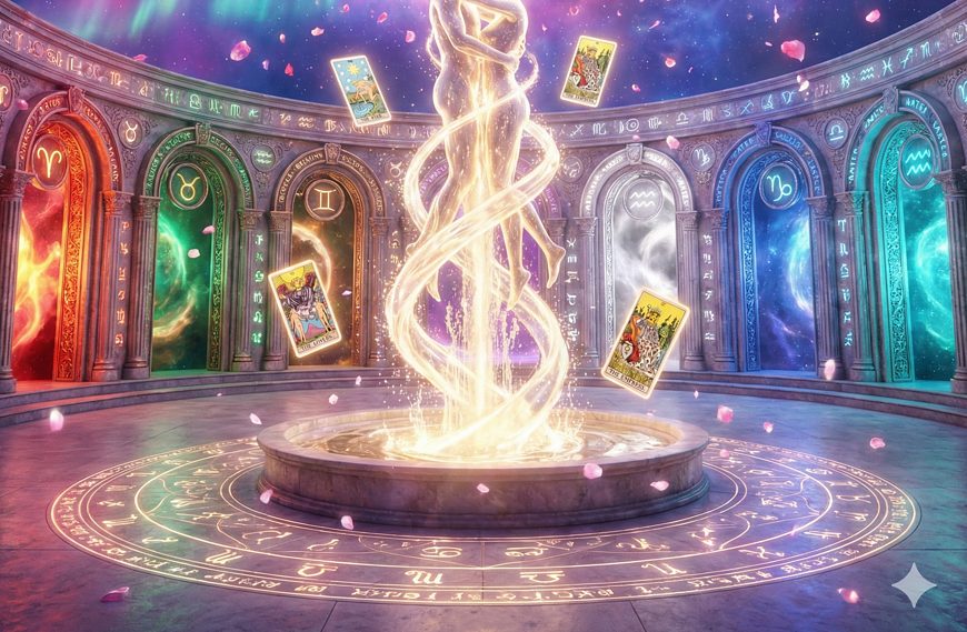 Tarot de Amor Febrero 2026: Mensaje del Universo para cada signo.